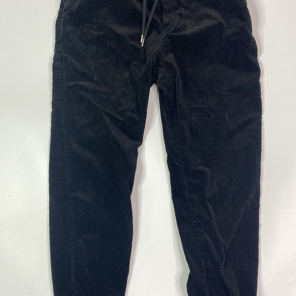 American Eagle Next Level Flex Black Corduroy Jogger Pants Medium - Picture 3 of 14